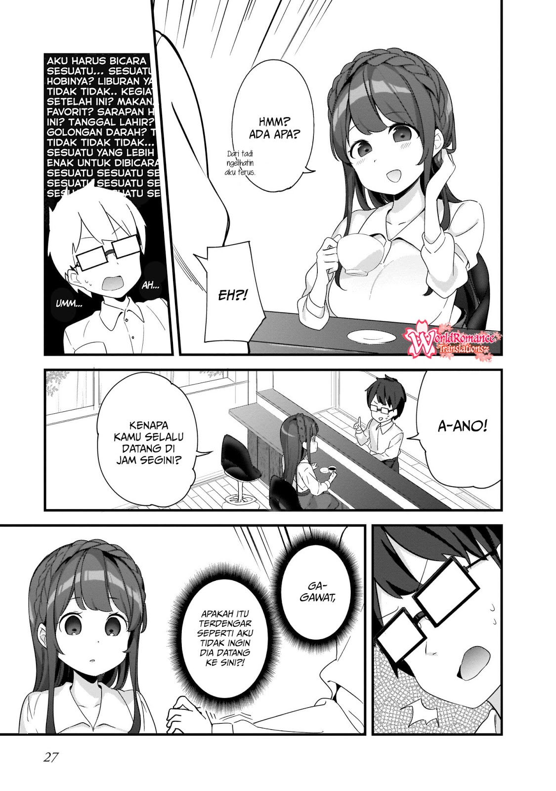 Hayasegawa-kun to Megami na Onee-san chapter 2